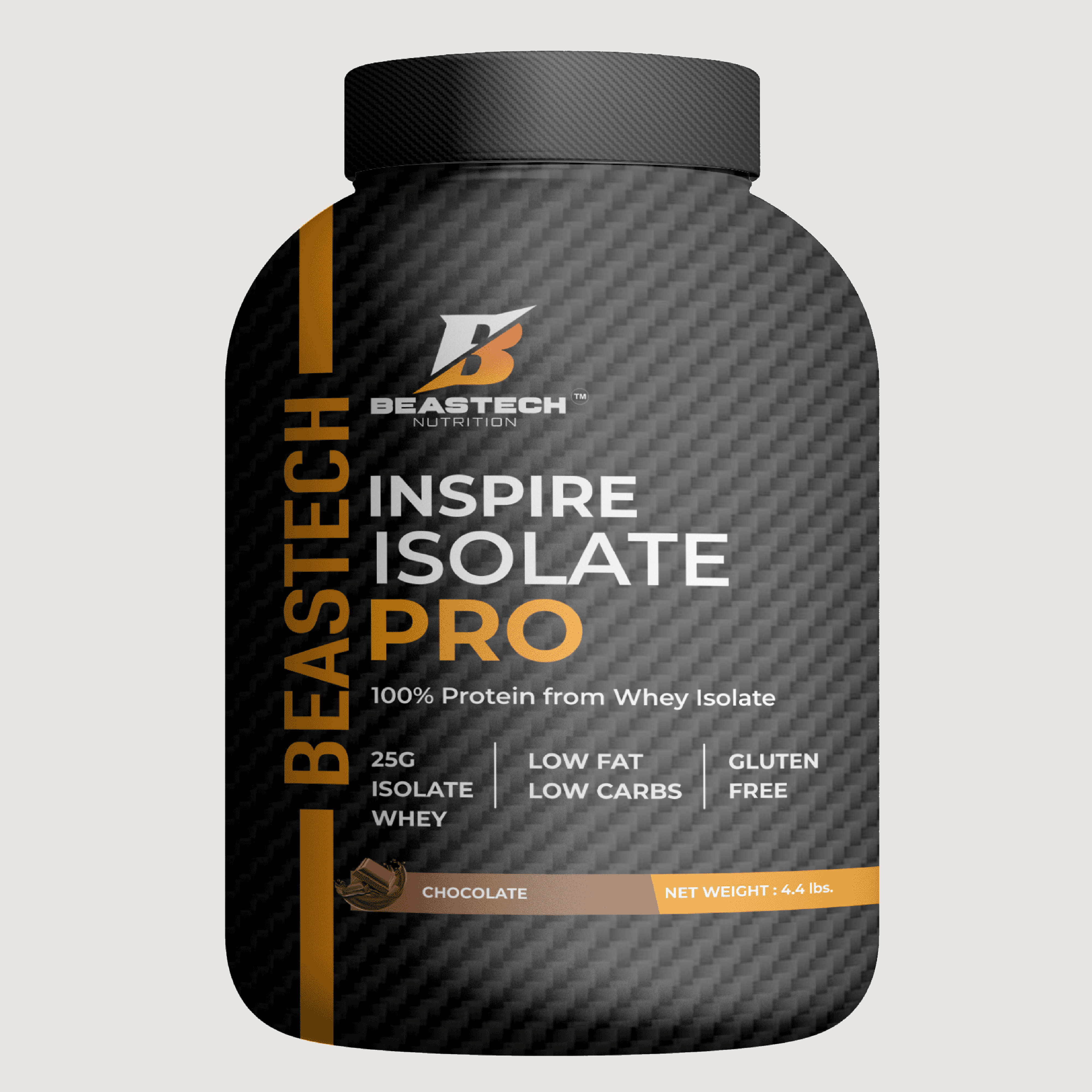 Inspire Isolate Pro 100% Protein from Whey Isolate 2Kg Chocolate