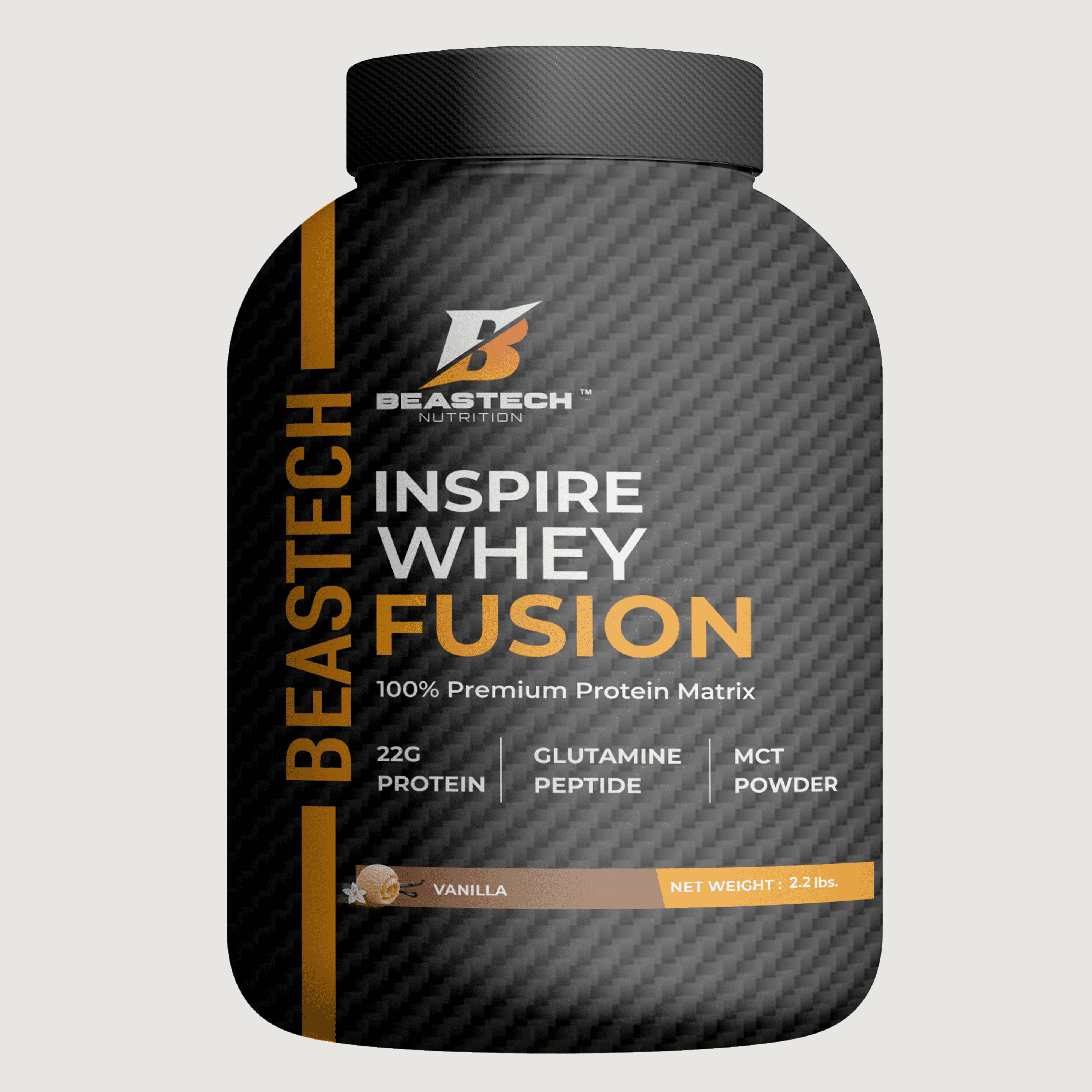 Inspire Whey  Fusion 100% Premium Protein Matrix 1Kg Vanilla