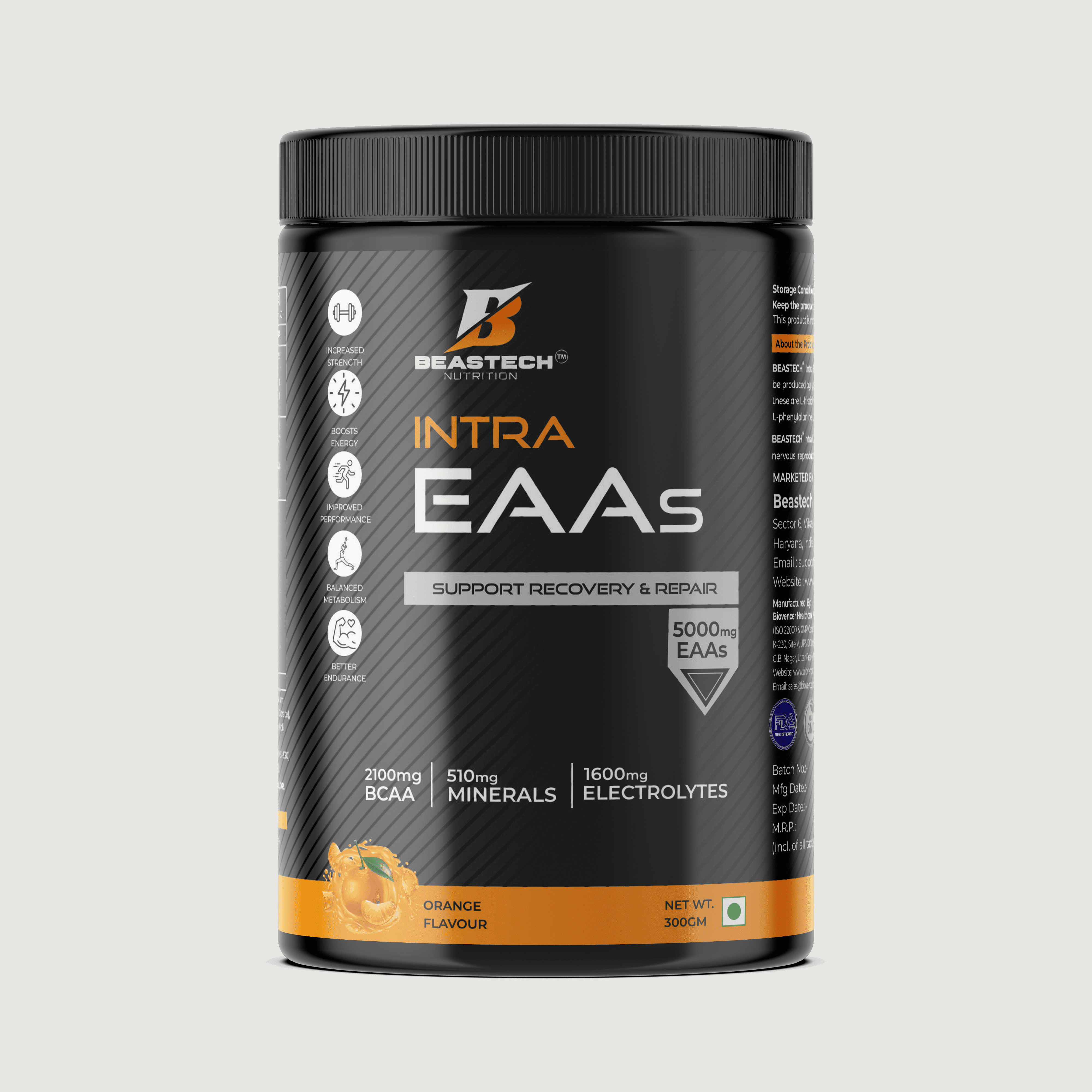 INTRA EAAs Support Recovery & Repair Orange